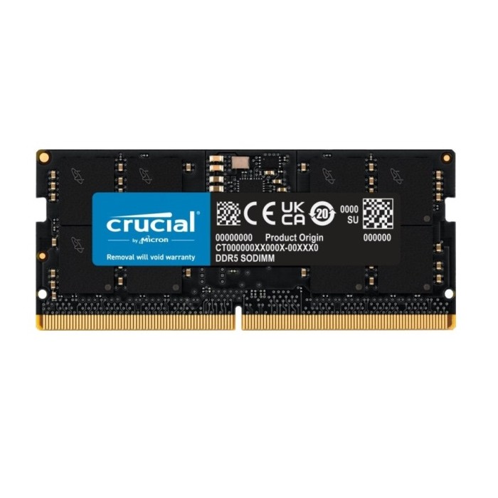 MEMORIA SO-DDR5 16 GB PC5600 (1X16) (CT16G56C46S5)