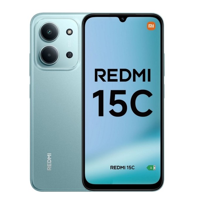 SMARTPHONE REDMI 15C 4+256GB MINT GREEN VERDE 4G DUAL SIM