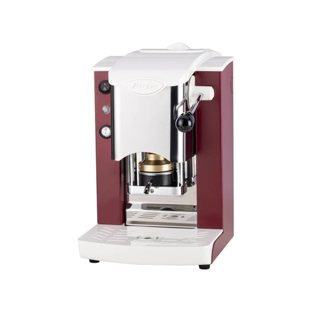 MACCHINA DA CAFFE' A CIALDE PLAST SLOT INOX BORGOGNA ABS BIANCO (SIBORBBASOTT)