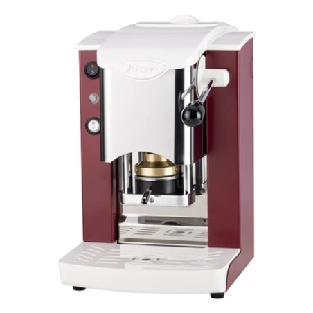 MACCHINA DA CAFFE' A CIALDE PLAST SLOT INOX BORGOGNA ABS BIANCO (SIBORBBASOTT)