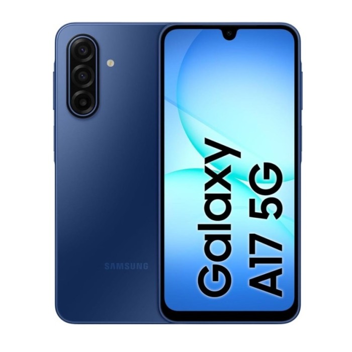SMARTPHONE GALAXY A17 - 4+128GB 5G BLUE (SM-A176BZBAEUE)
