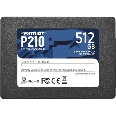 HARD DISK SSD 512 GB P210 2.5" SATA 3 (P210S512G25)
