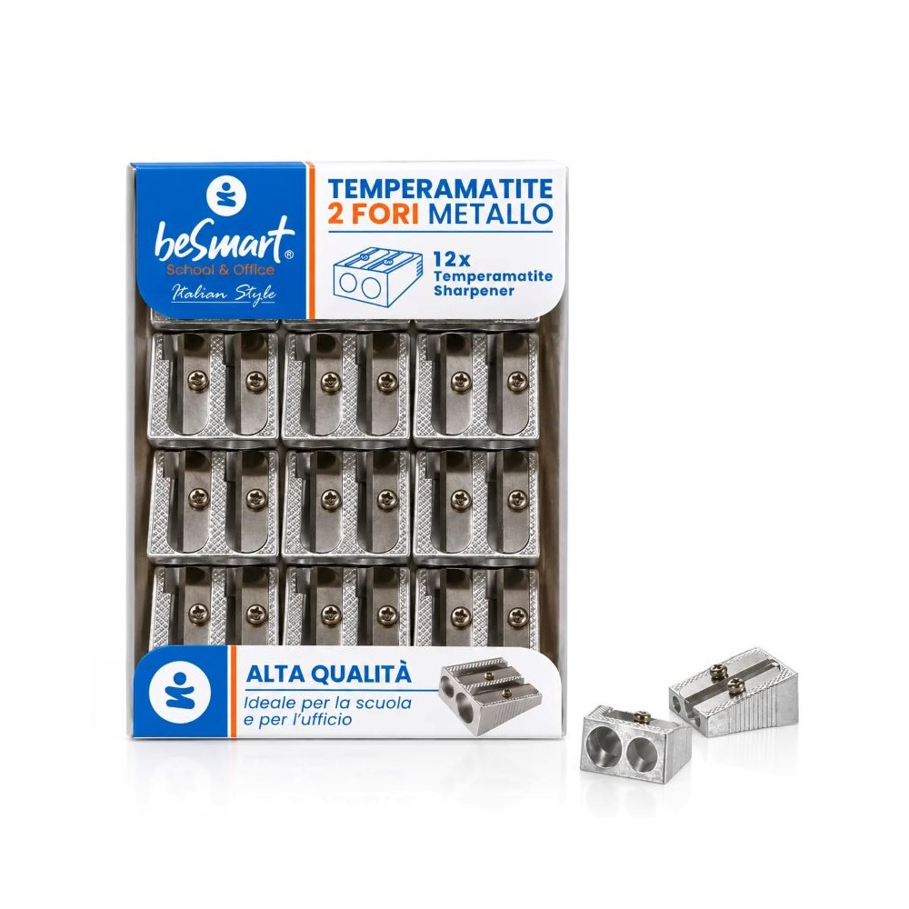TEMPERINO TEMPERAMATITE 2 FORI METALLO - BOX 12PZ (00030241)