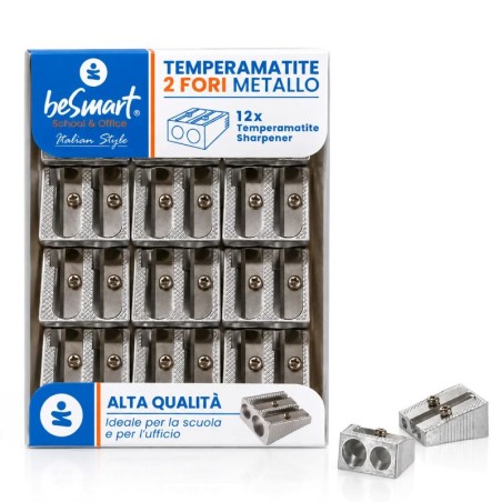 TEMPERINO TEMPERAMATITE 2 FORI METALLO - BOX 12PZ (00030241)