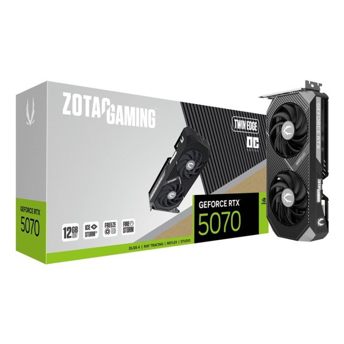 SCHEDA VIDEO GEFORCE RTX 5070 TWIN EDGE OC 12 GB (ZT-B50700H-10P)