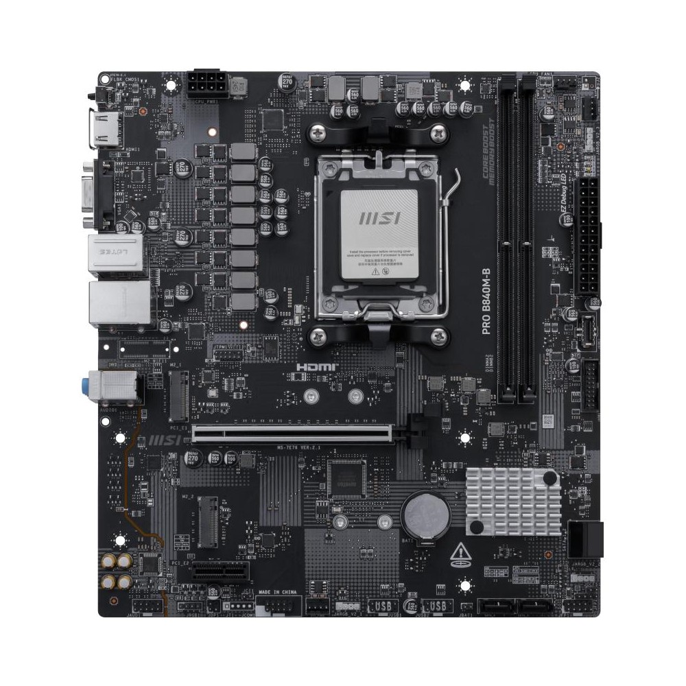 SCHEDA MADRE PRO B840M-B SK AM5 (7E76-002R)