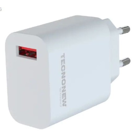 CARICATORE AC/USB 1 PORTA USB 3A 18W QC3.0 TN-881A-18W