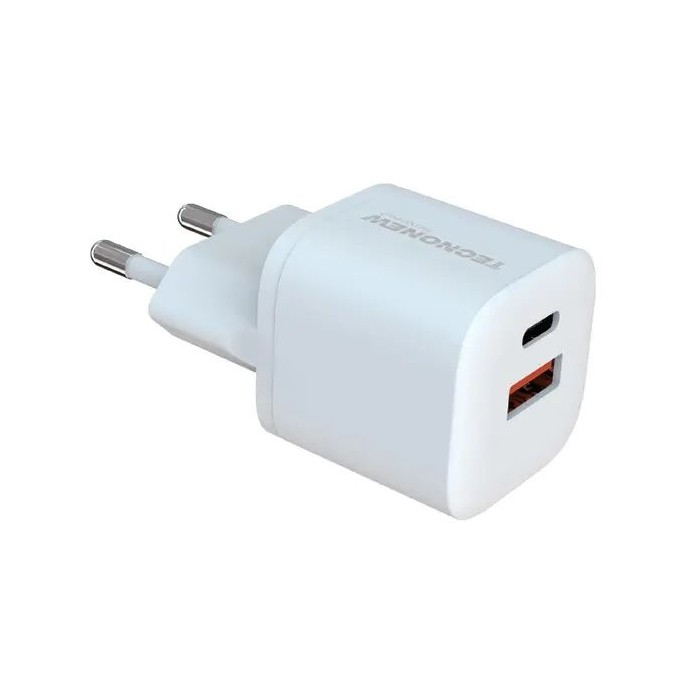 ALIMENTATORE CARICATORE UNIVERSALE USB + TYPE-C QC PD 20W TN-714AC-20W