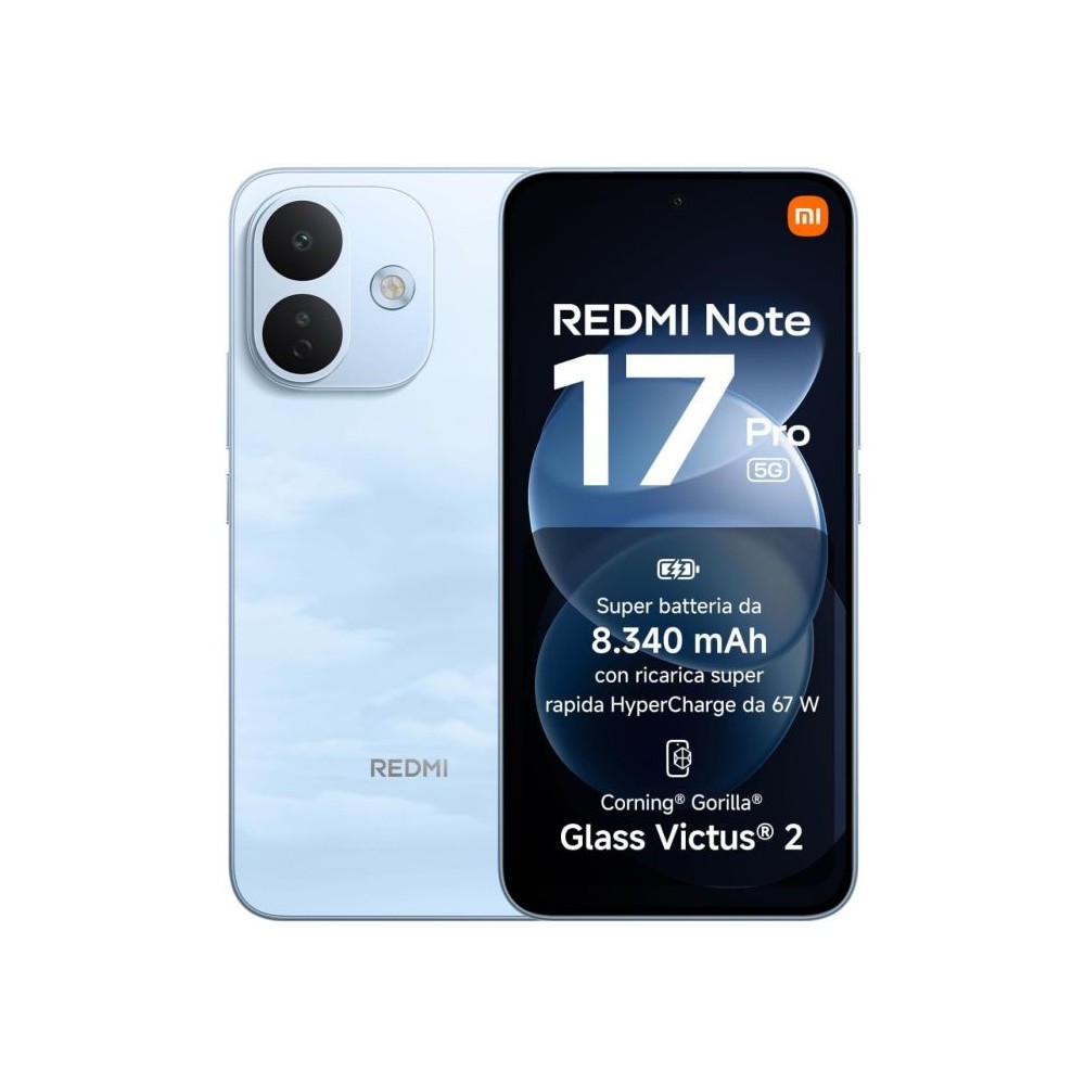 SMARTPHONE REDMI NOTE 17 PRO 5G - 6+256GB SKY BLUE CIELO