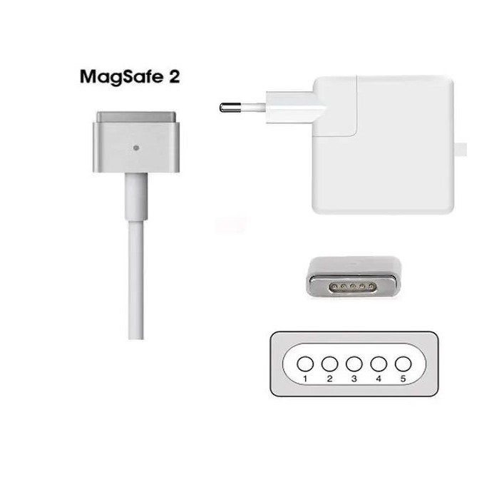 ALIMENTATORE COMPATIBILE APPLE TN-A8502-85W MAGSAFE 2