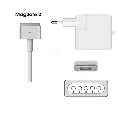 ALIMENTATORE COMPATIBILE APPLE TN-A8502-85W MAGSAFE 2
