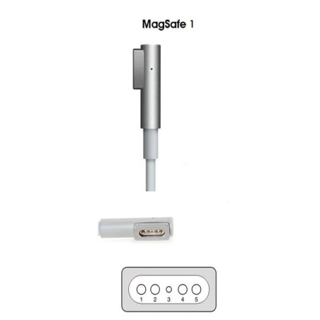 ALIMENTATORE COMPATIBILE APPLE TN-A6001-60W MAGSAFE