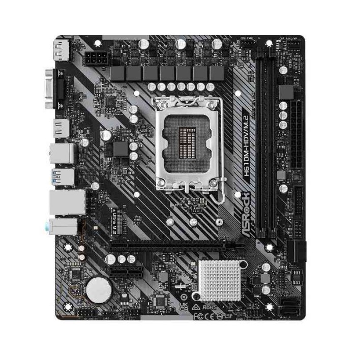 SCHEDA MADRE H610M-HDV/M.2 R2.0 (90-MXBJH0-A0UAYZ) SK 1700