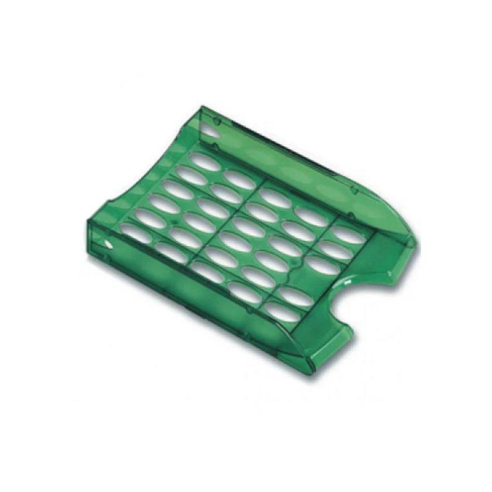 VASCHETTA PORTA CORRISPONDENZA TRASPARENTE VERDE (E040TV)