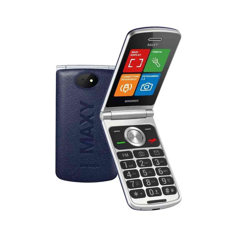 CELLULARE MAXY DUAL SIM BLU
