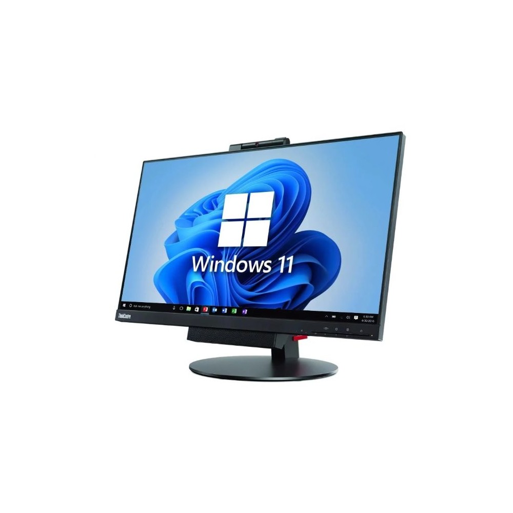 PC THINKCENTRE M920Q TINY IN ONE 24" INTEL CORE I5-8 GEN 8GB 256GB NVME SSD WINDOWS COA - RICONDIZIONATO - GAR. 6 MESI - GRADO A