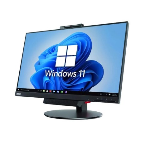 PC THINKCENTRE M920Q TINY IN ONE 24" INTEL CORE I5-8 GEN 8GB 256GB NVME SSD WINDOWS COA - RICONDIZIONATO - GAR. 6 MESI - GRADO A