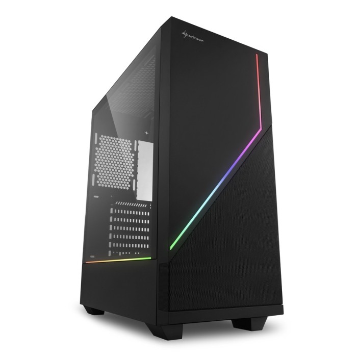 CASE GAMING RGB FLOW ATX VETRO TEMPERATO