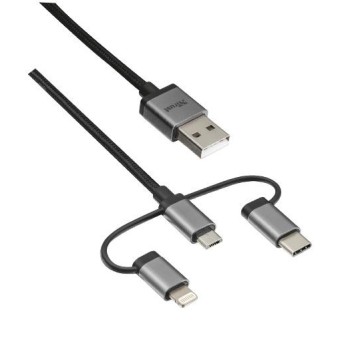 CAVO USB 3 IN 1 PER RICARICA E SINCRONIZZAZIONE - 1MT (22693)