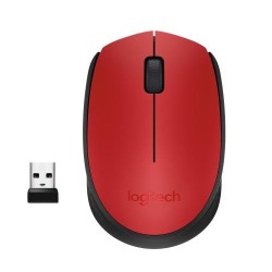 MOUSE M171 ROSSO USB WIRELESS (910-004641)