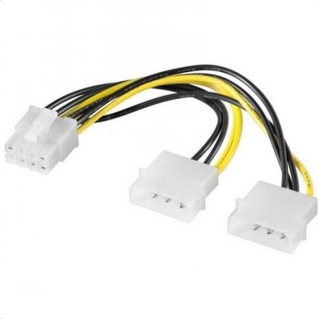 CAVO PROLUNGA ALIMENTAZIONE MOLEX A 8 PIN PCI-E (E10058)