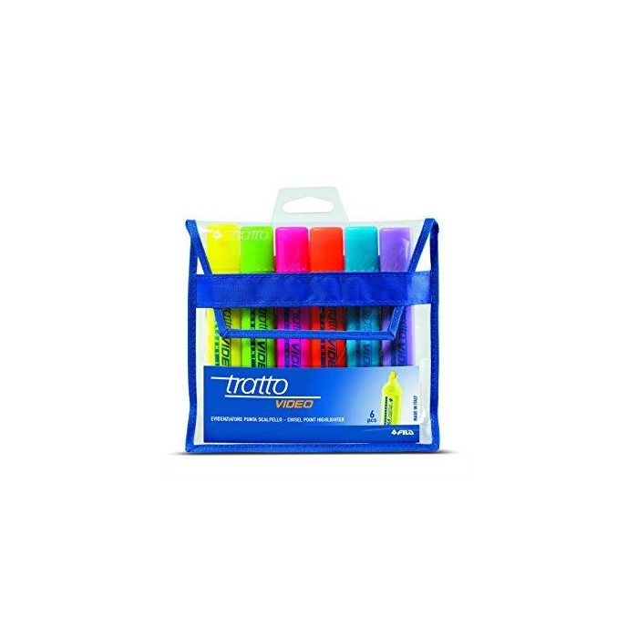 EVIDENZIATORE MULTICOLORE (6 PEZZI) (CAN-EVITRA-MULT6)