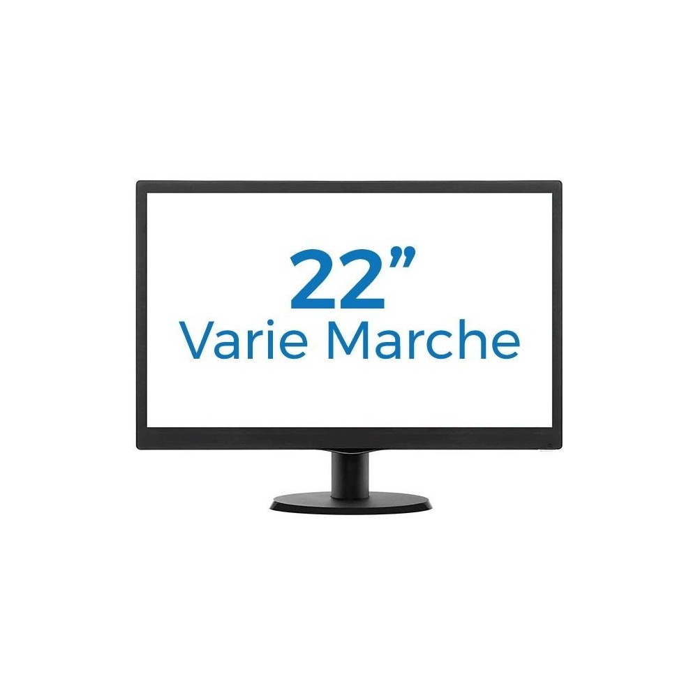 MONITOR 22" VARI MODELLI LED NO BOX - RICONDIZIONATO - GAR. 3 MESI - GRADO C