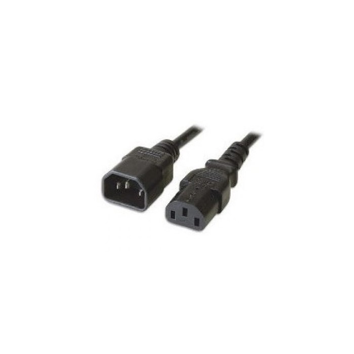 CAVO ALIMENTAZIONE TRIPOLARE IEC M/F 1,8MT (CV-PC-IECMF-M18)