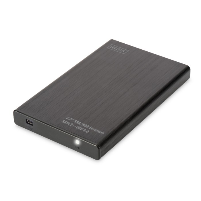 BOX ESTERNO PER HD 2,5" SATA USB 2.0 (DA71104) NERO