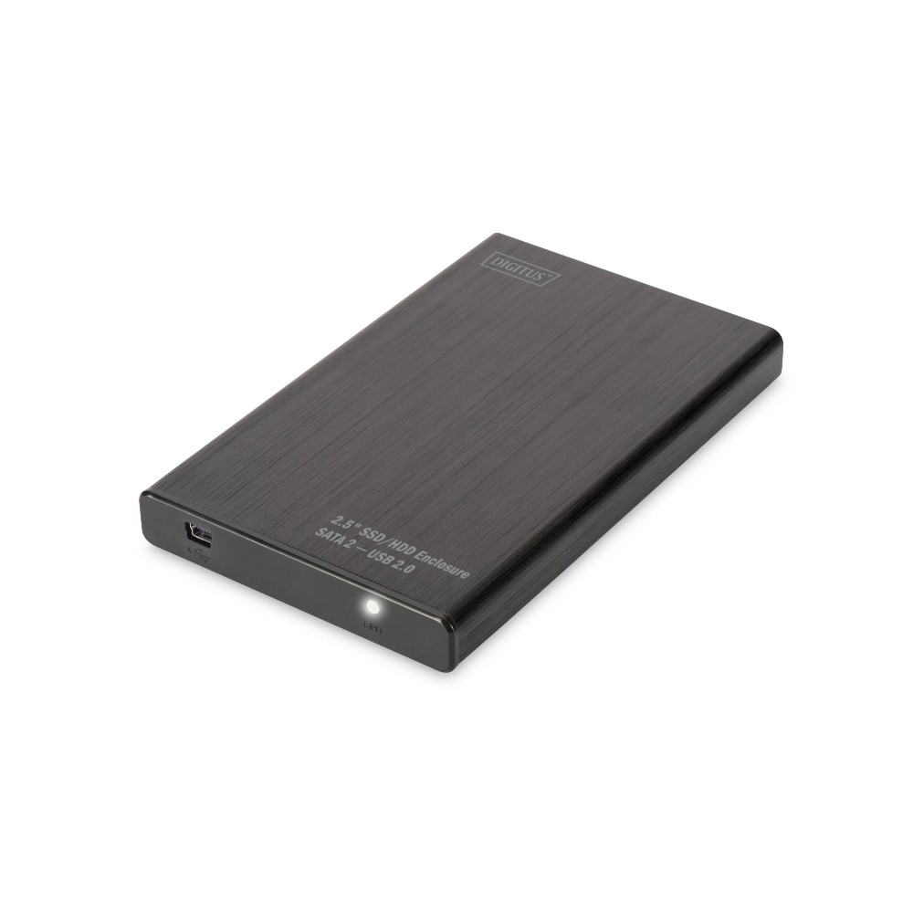 BOX ESTERNO PER HD 2,5" SATA USB 2.0 (DA71104) NERO