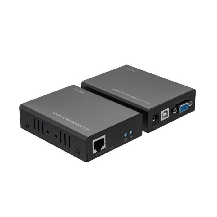 KIT TX-RX EXTENDER VGA E SEGNALE USB - UTP A 300MT (PT-PETVEK)