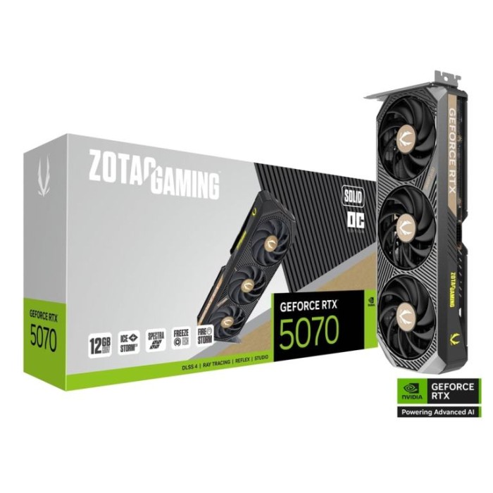 SCHEDA VIDEO GEFORCE RTX 5070 SOLID OC 12 GB (ZT-B50700J-10P)