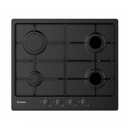 PIANO COTTURA A GAS IDEA 60CM - 4 FUOCHI - NERO (CHW6BRBB)