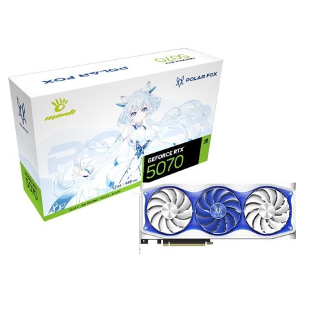 SCHEDA VIDEO GEFORCE RTX 5070 OC POLAR FOX 12 GB (M-N507PO/D712G-M3633)