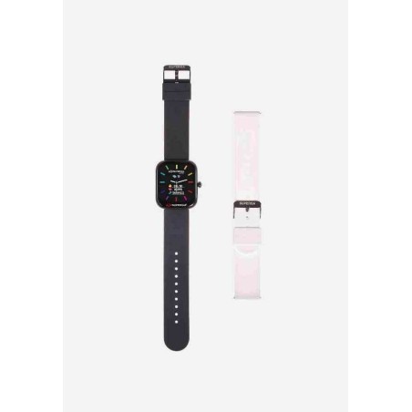 SMARTWATCH SWT-STC001 + CINTURINO UNIKO SILICONE NERO O BIANCO