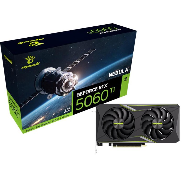SCHEDA VIDEO NEBULA GEFORCE RTX 5060 TI 8GB GDDR7 (M-N506TIN/D78G-M2650)