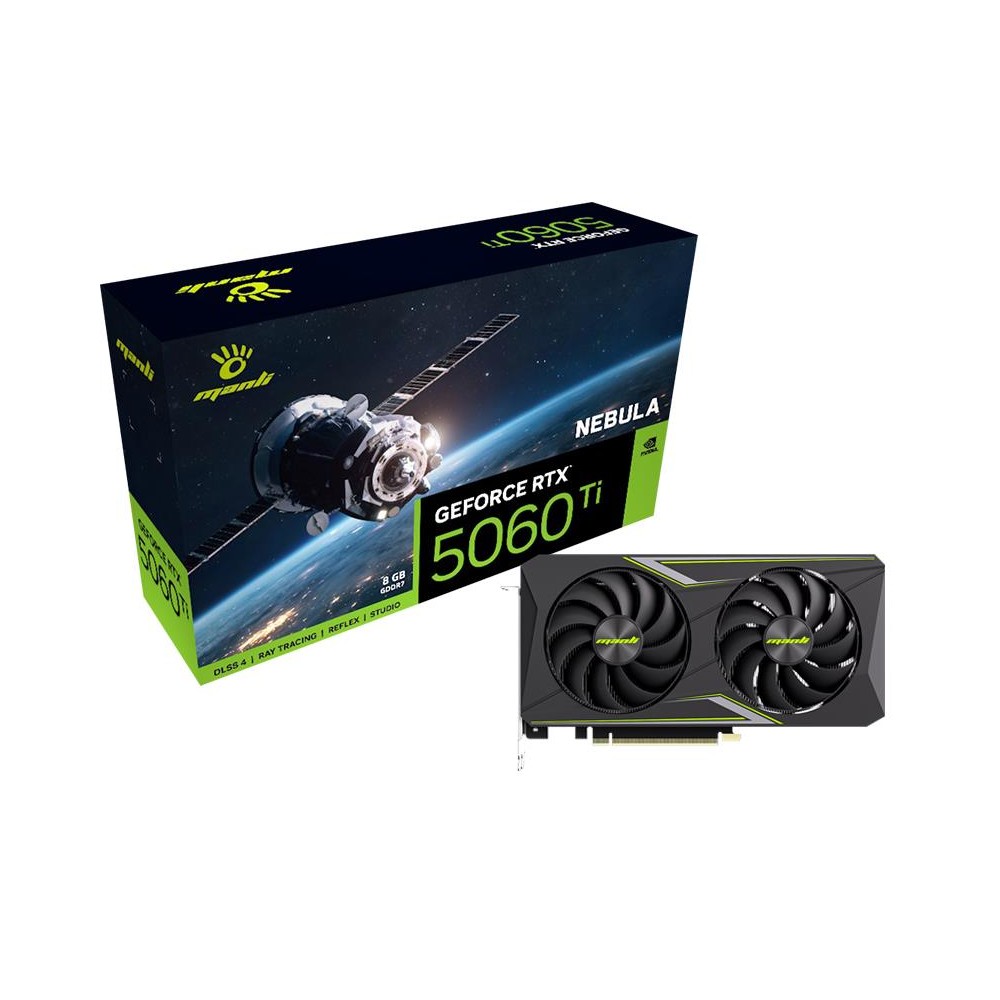 SCHEDA VIDEO NEBULA GEFORCE RTX 5060 TI 8GB GDDR7 (M-N506TIN/D78G-M2650)
