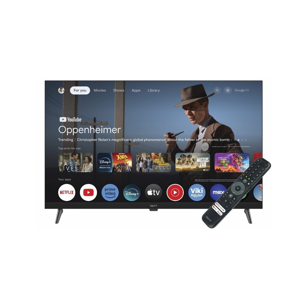 TV LED 32" QT32HGF9A HD SMART GOOGLE TV WIFI DVB-T2