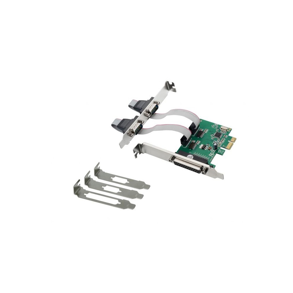 CONTROLLER SPC01G 1+2 PORTE SCHEDA A INNESTO SERIALE/PARALLELA PCIE - PARALLELA (IEEE 1284), SERIALE (9-PIN) - PCI