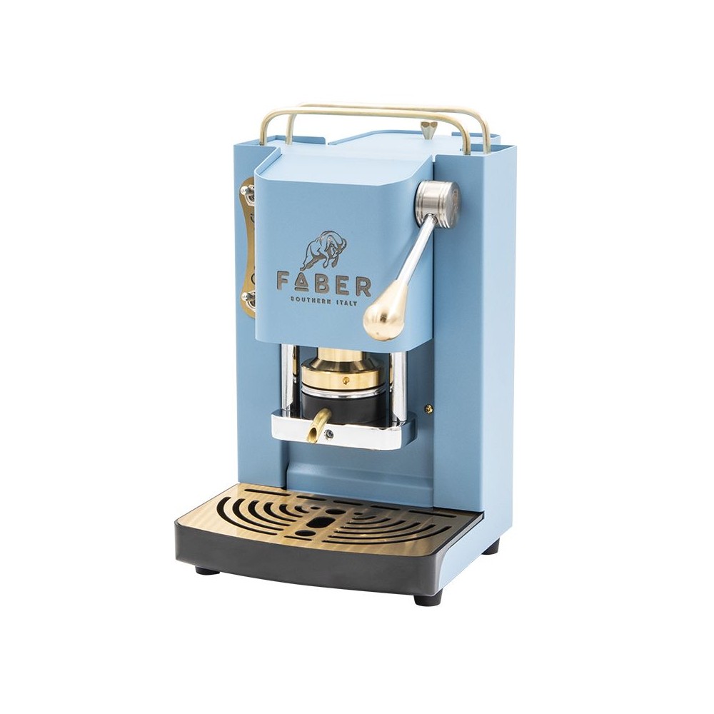 MACCHINA DA CAFFE' A CIALDE MINI PRO DELUXE TURCHESE