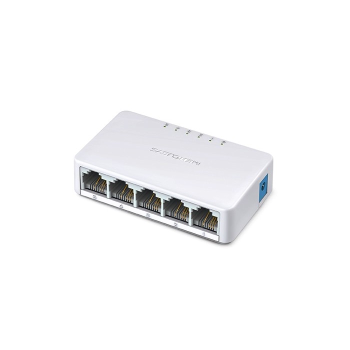 HUB SWITCH RETE 5 PORTE 10/100 MS-MS105