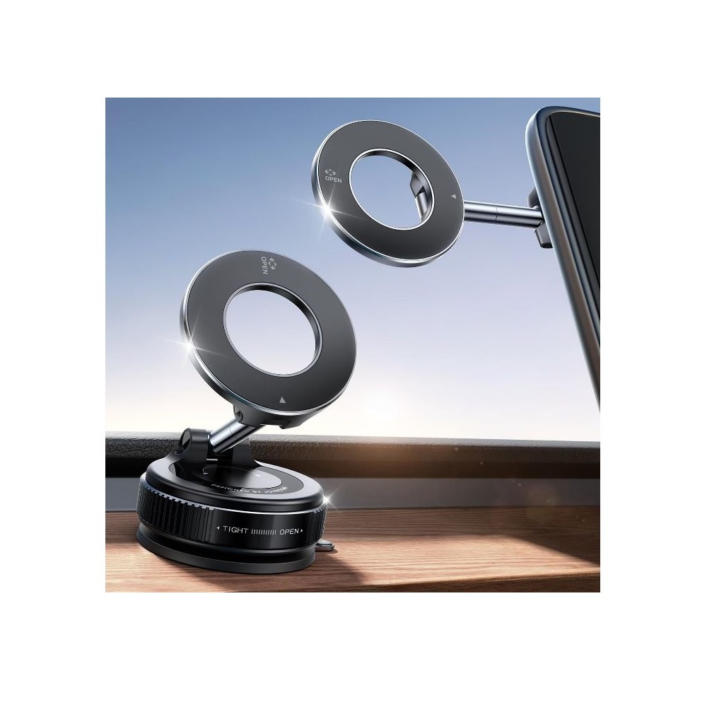 SUPPORTO PER SMARTPHONE DA AUTO MAGNETICO ROTABILE