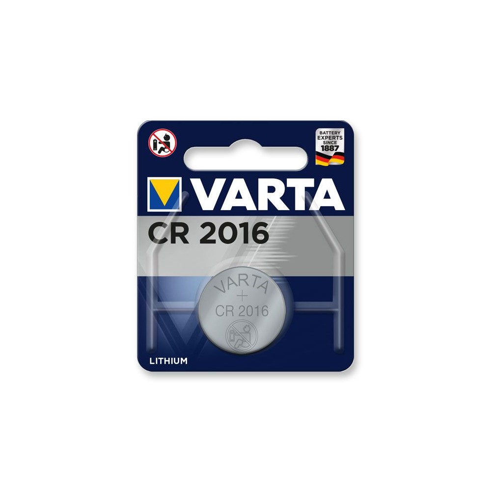 BATTERIA BOTTONE CR2016 3V LITIO - 1PZ