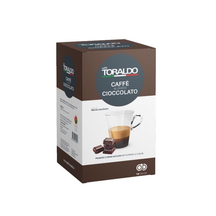 CIALDE SOLUBILI ESE 44MM CAFFE' AL CIOCCOLATO 18 PZ (303098)