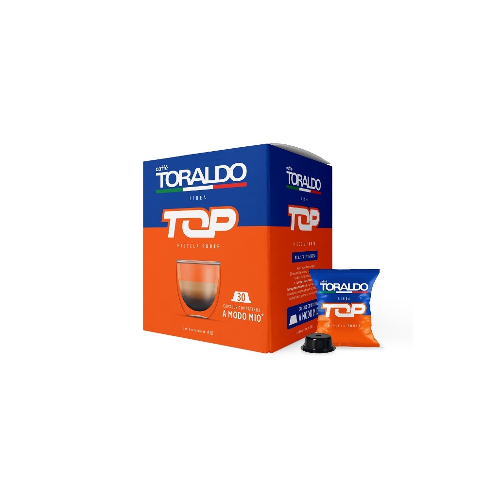 CAPSULE LINEA TOP MISCELA FORTE COMPATIBILE A MODO MIO 30 PZ (107169)