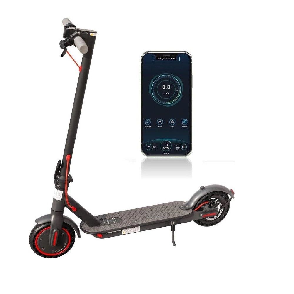 MONOPATTINO SCOOTER ELETTRICO E-SCOOTER NERO (AS-STR880)