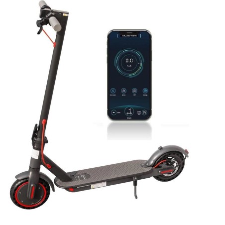 MONOPATTINO SCOOTER ELETTRICO E-SCOOTER NERO (AS-STR880)