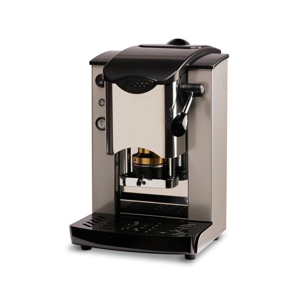 MACCHINA DA CAFFE' A CIALDE PLAST SLOT INOX GRIGIO ABS NERO (SIGRINBASOTT)