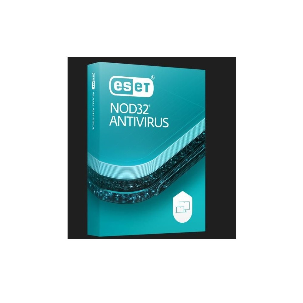 SOFTWARE NOD32 ANTIVIRUS BOX 1 ANNO 2 DISPOSITIVI (EAVH-N1-A2-BOX)