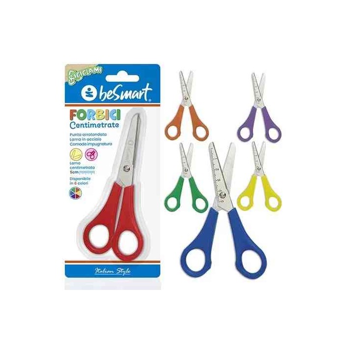 FORBICI CENTRIMETRATE - VARI COLORI ASSORTITI - 1 PEZZO (01040031)